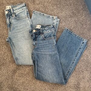 Abercrombie Kids wide leg jeans